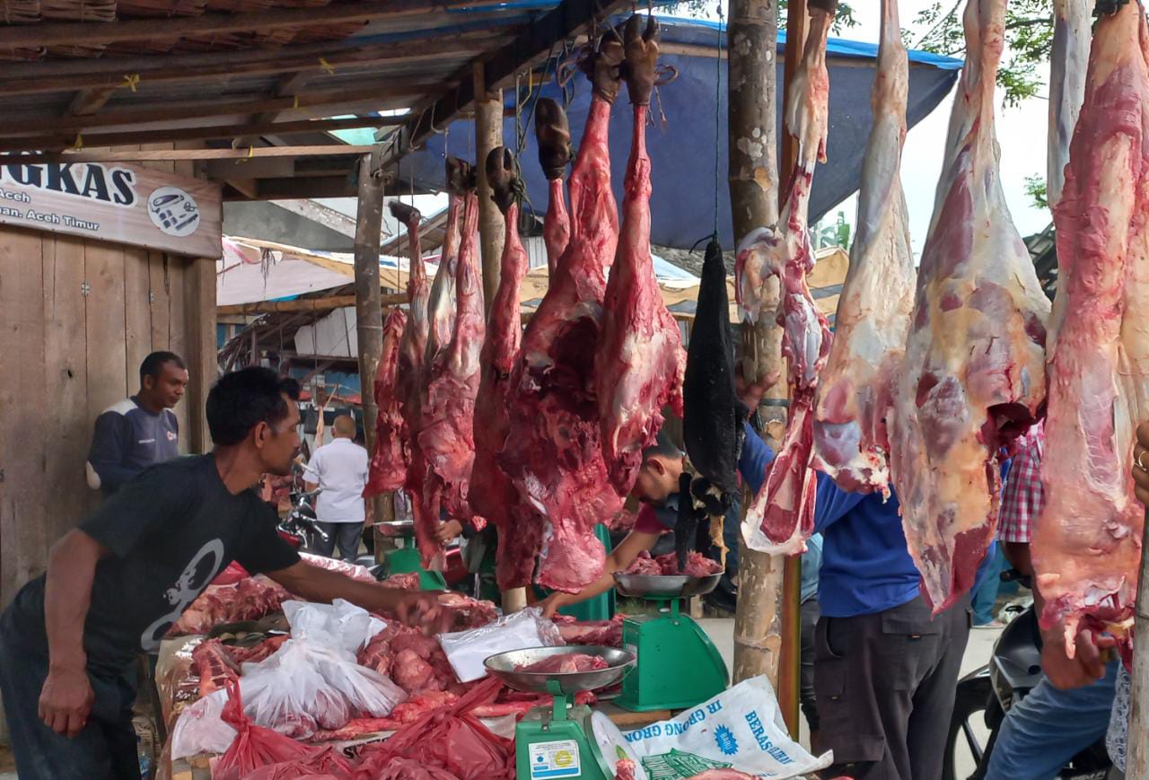 Harga Daging Meugang Di Aceh Timur Normal