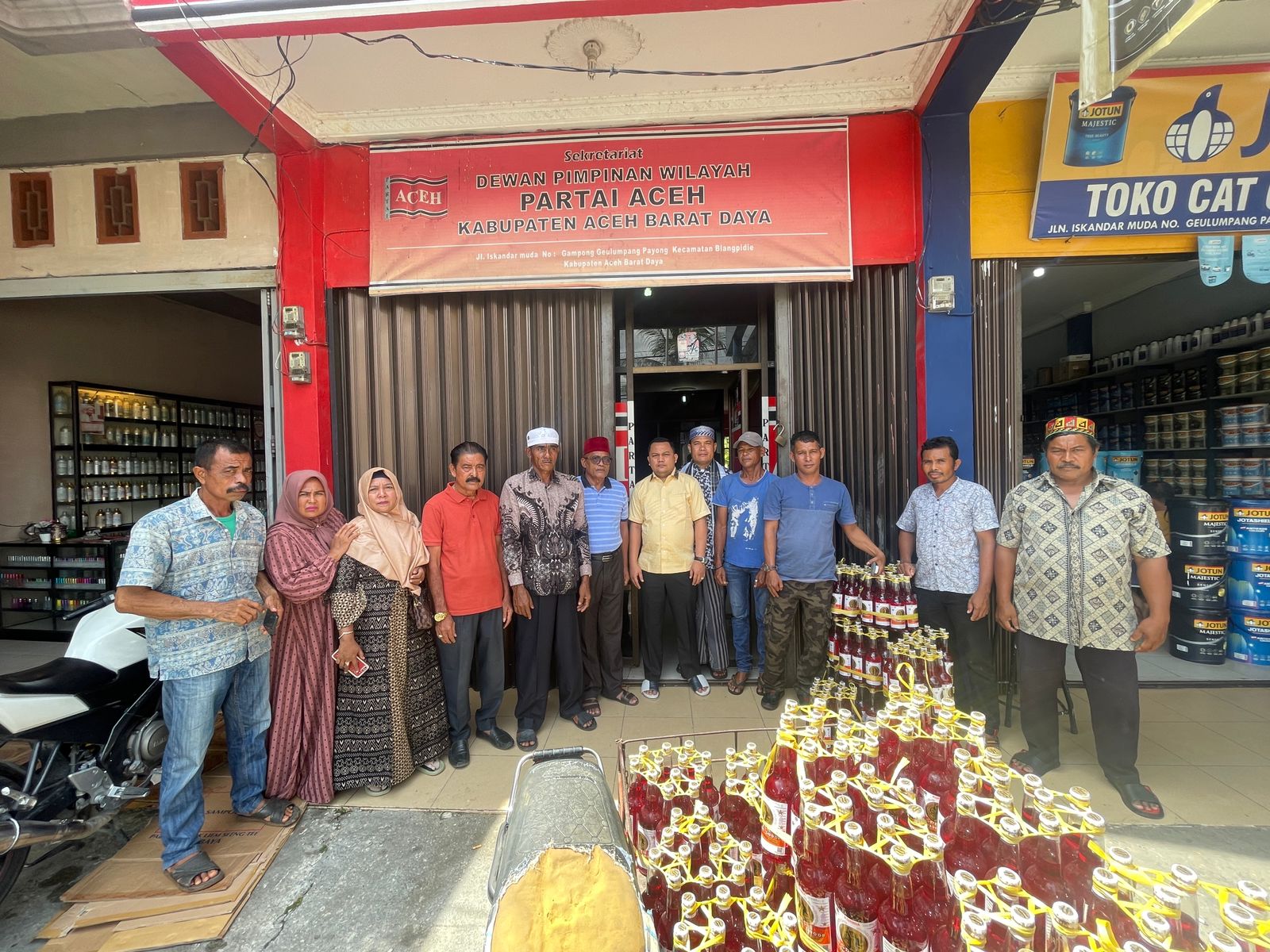 Seratusan Lebih Paket Ramadan Untuk Eks Kombatan