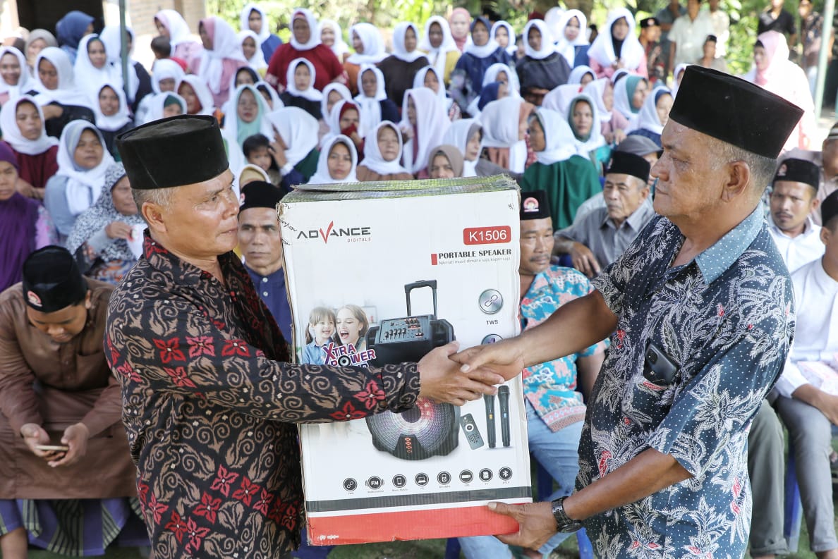 Warga Desa Pananggahan Tapteng Antusias Belajar Ilmu Menguburkan Jenazah Bersama Usbat Ganjar Sumut