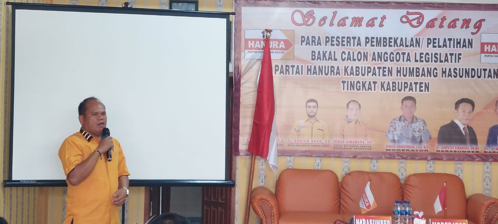 Jelang Pemilu 2024, DPC Hanura Humbahas Bekali Bacaleg