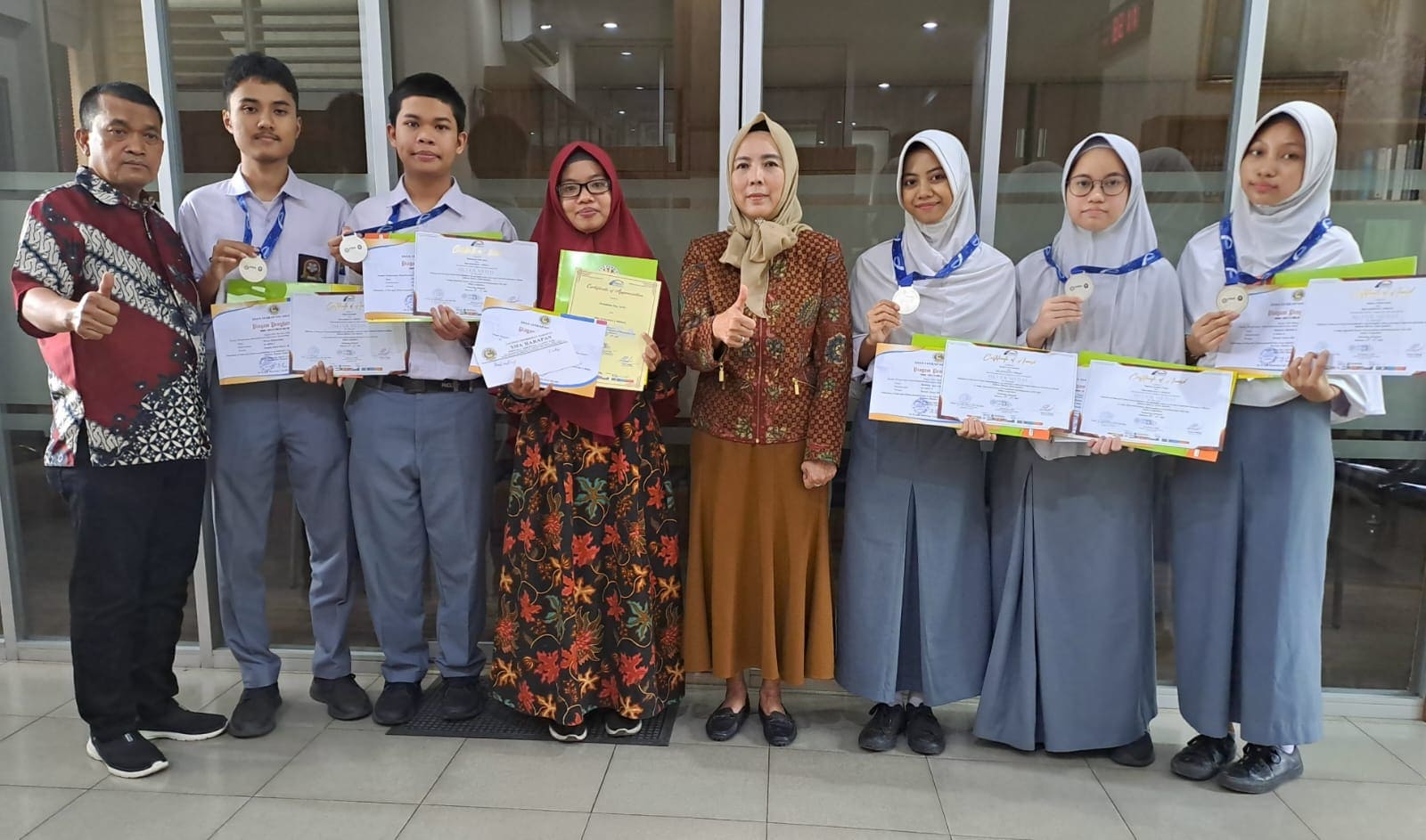 Siswa SMA Harapan Medan Raih Perak Ajang Internasional Di AISEEF 2023