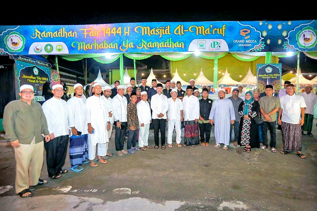 <em>Wagubsu Resmikan Ramadan Fair 1444 H di Masjid Al-Ma’ruf</em>