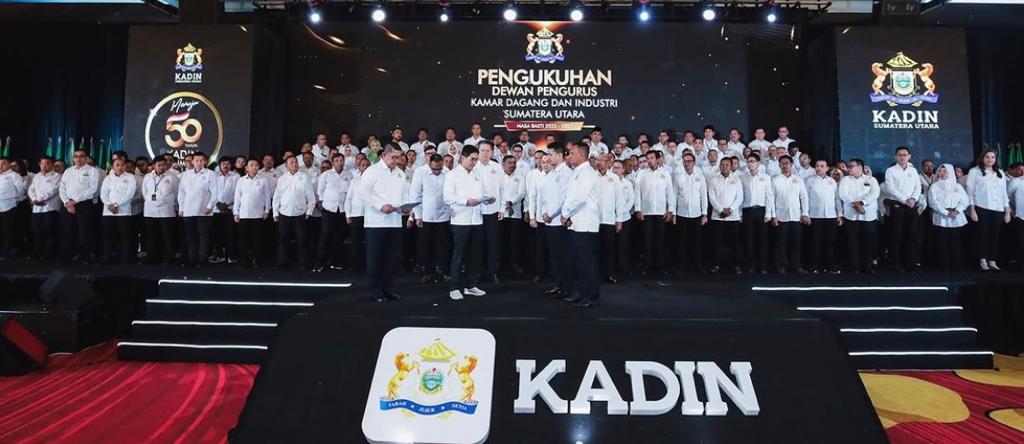 Pengurus Declare Kadin Sumut Versi Keppres Dipimpin Firsal Ferial Mutryara