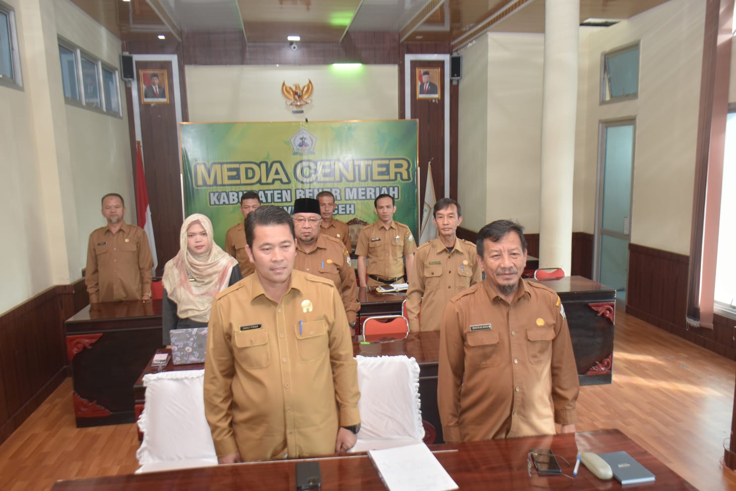 Pj Bupati Bener Meriah Rakor Pengendalian Inflasi Daerah Dengan Mendagri