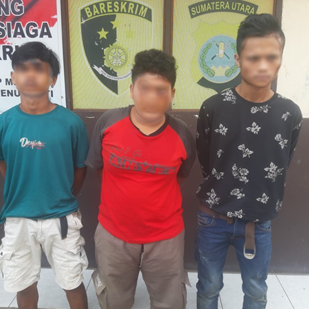 Gerebek Sarang Narkoba Di Lahan Garapan, Tiga Pengedar Diciduk
