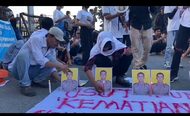 Unjukrasa Mahasiswa Minta Kapolres Samosir Dinonaktifkan