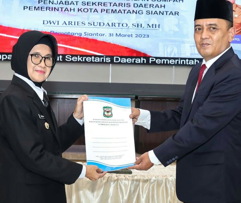 Kabiro Hukum Setda Provsu Pj Sekda P.Siantar