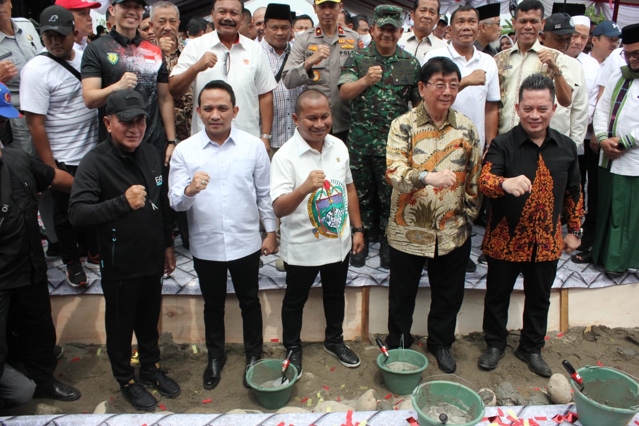 Gubsu Tak Mau Pembangunan Venue PON 2024 Terhenti