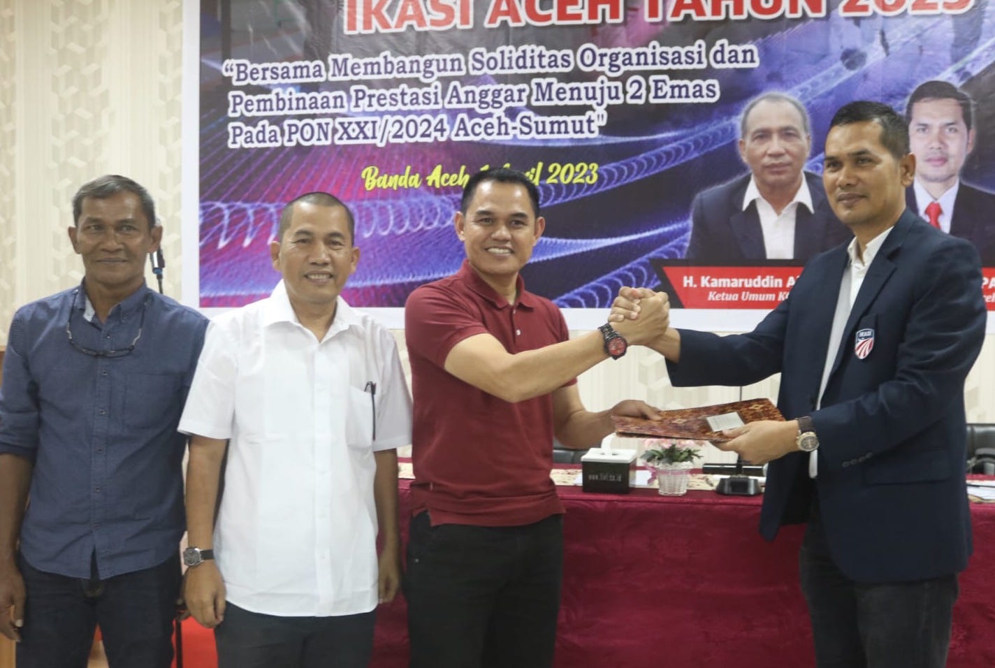 M Nasir Syamaun Kembali Pimpin Ikasi Aceh