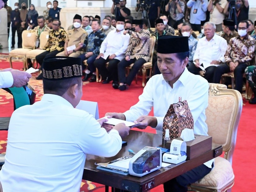 Bio Farma Diundang Hadir Penyerahan Zakat ke Baznas 2023 oleh Presiden