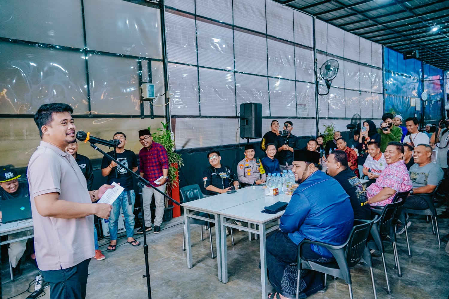 Bobby Nasution Ajak Komunitas Bikers Buka Peluang Ekonomi