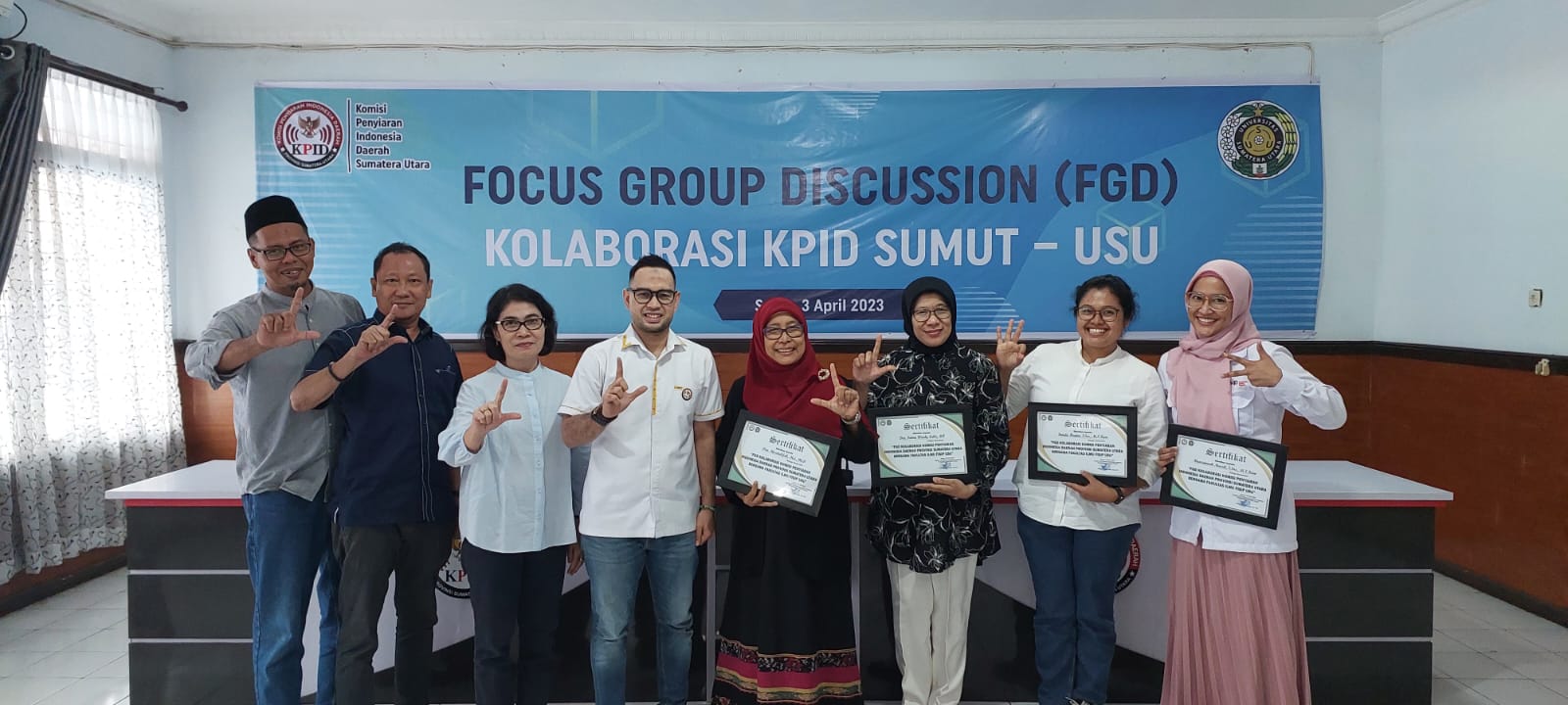 KPID-FISIP USU Bahas Kerjasama Peningkatan Pengawasan Dan Penguatan Lembaga Penyiaran