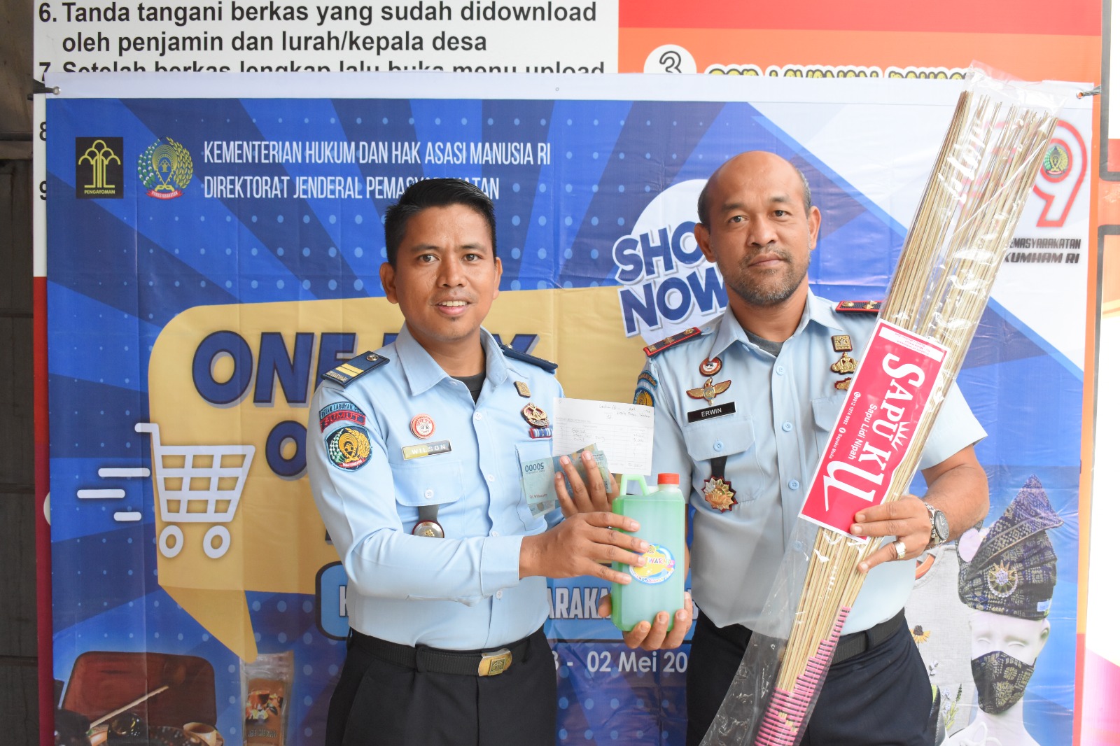 Rutan Kelas I Labuhandeli Jual Produk Narapidana