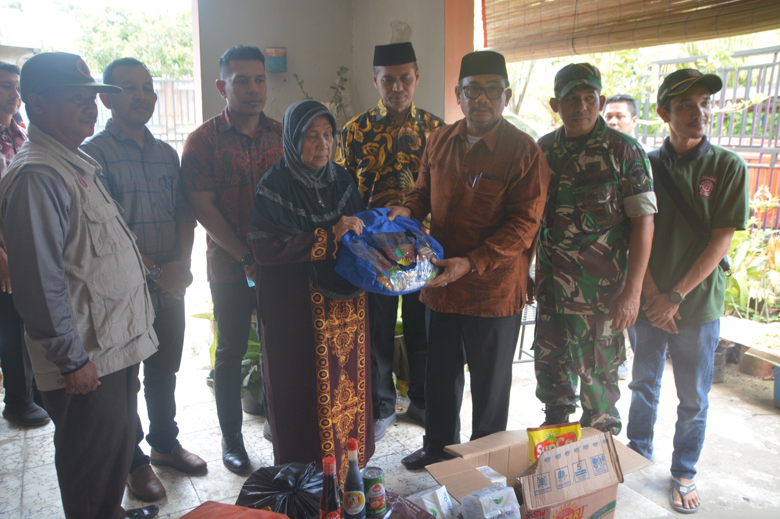 Pemko Langsa Bantu Korban Rumah Kebakaran