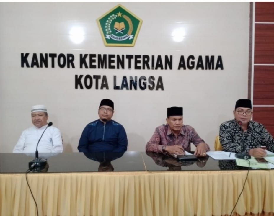 Kankemenag Langsa Tetapkan Zakat Fitrah 2,8 Kg Per Jiwa
