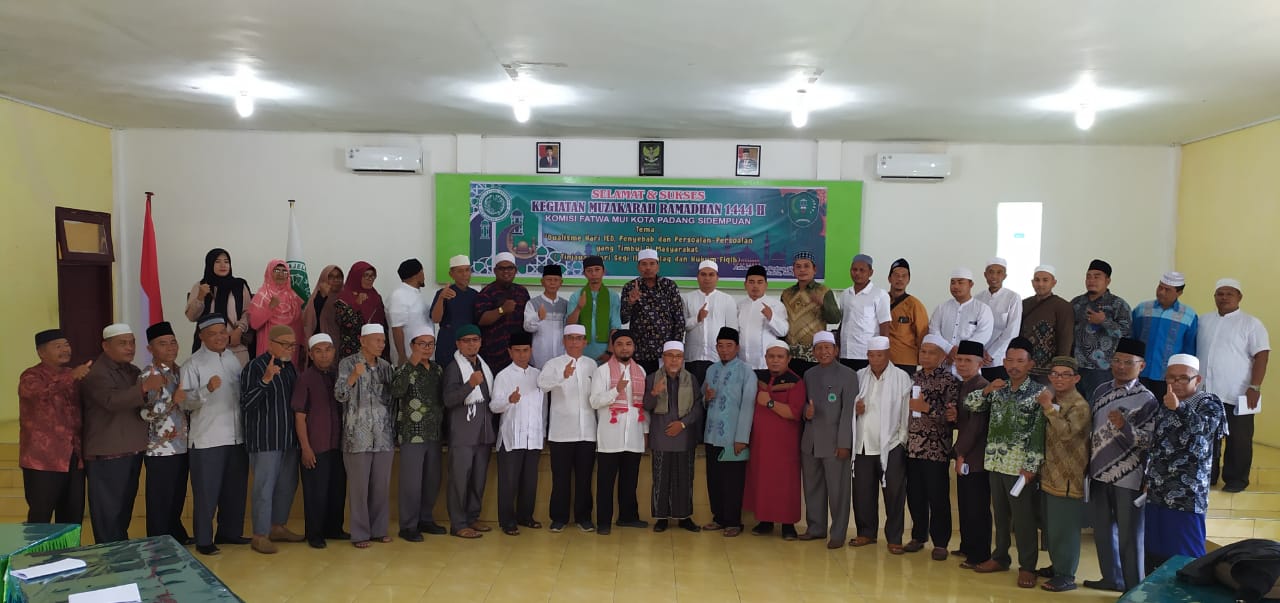 MUI Sidempuan Gelar Muzakarah Bahas Dualisme 1 Syawal