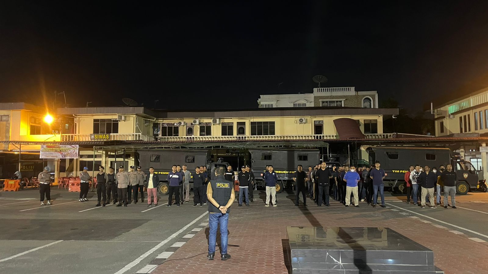Polrestabes Medan Bersama Polda Sumut Gelar Patroli Skala Besar