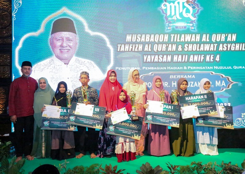 MTQ Yayasan Haji Anif Ke-4 Lahirkan Talenta Baru Generasi Qurani