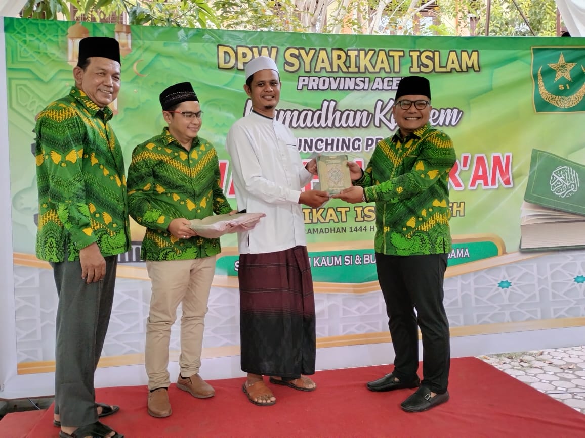 Syarikat Islam Aceh Lauching Program Wakaf Alquran
