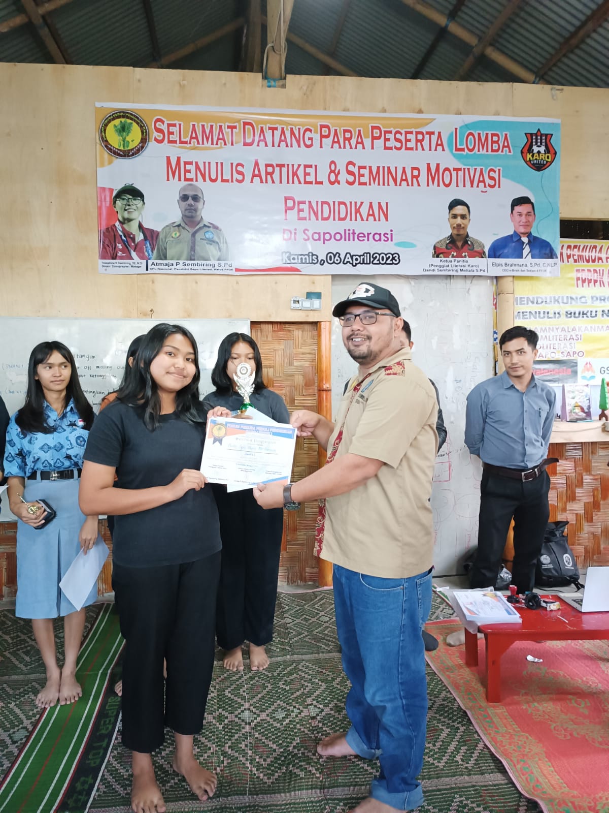 FPPPK Sapo Literasi Tanah Karo Gelar Lomba Menulis Tingkat SMA
