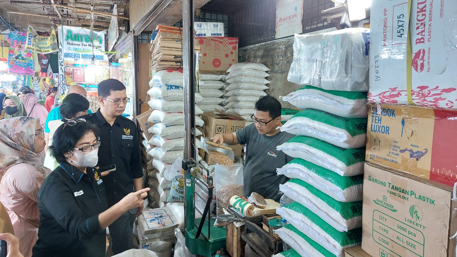 BPKN Turun Ke Pusat Pasar Medan, Pastikan Harga Kebutuhan Jelang Lebaran Stabil
