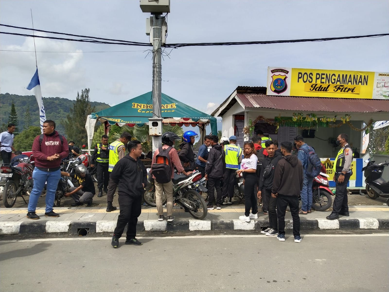 Ratusan Sepeda Motor Knalpot Brong Ditertibkan Di Parapat