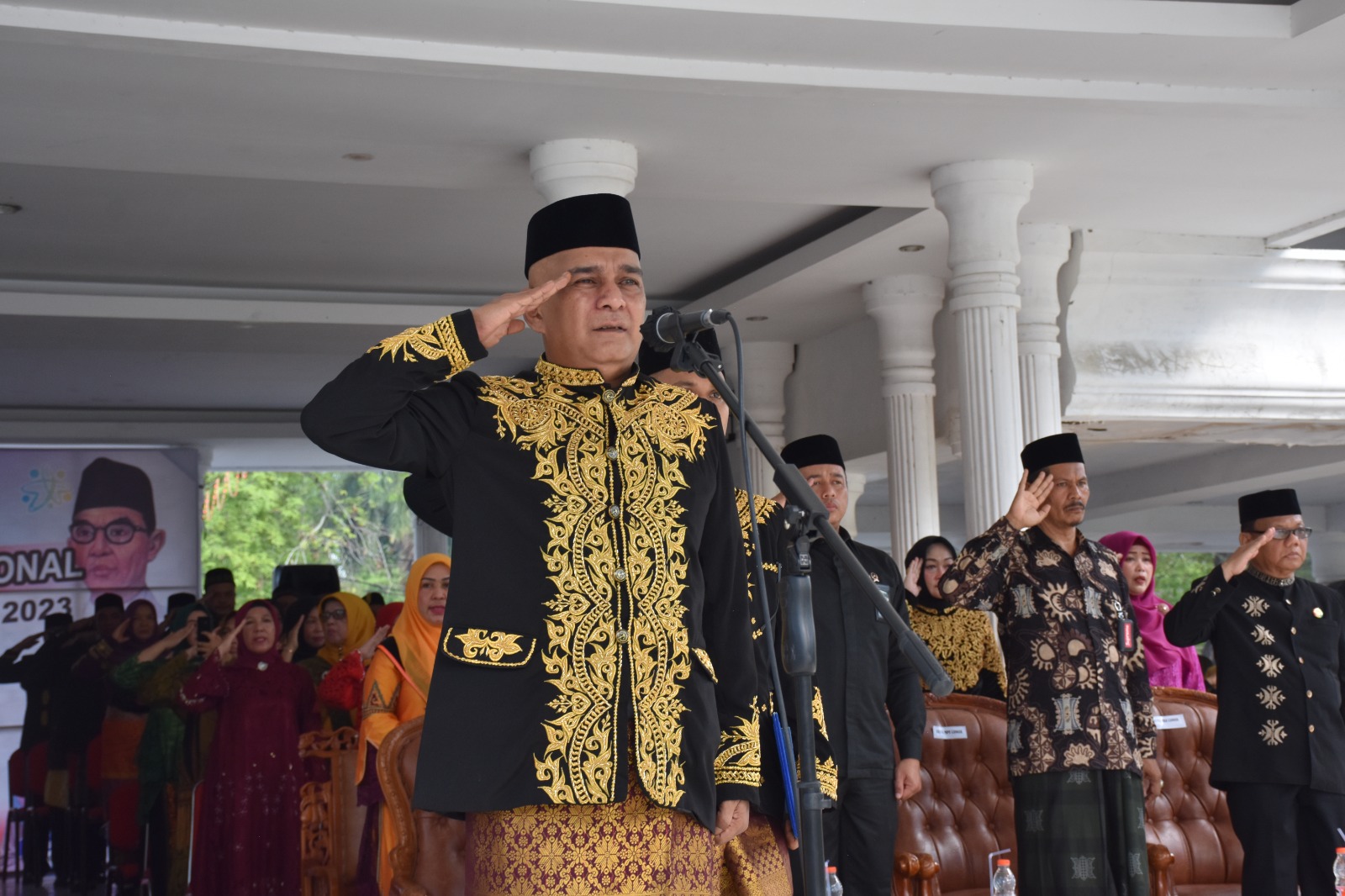 Sekda Langsa Pimpin Upacara Hardiknas