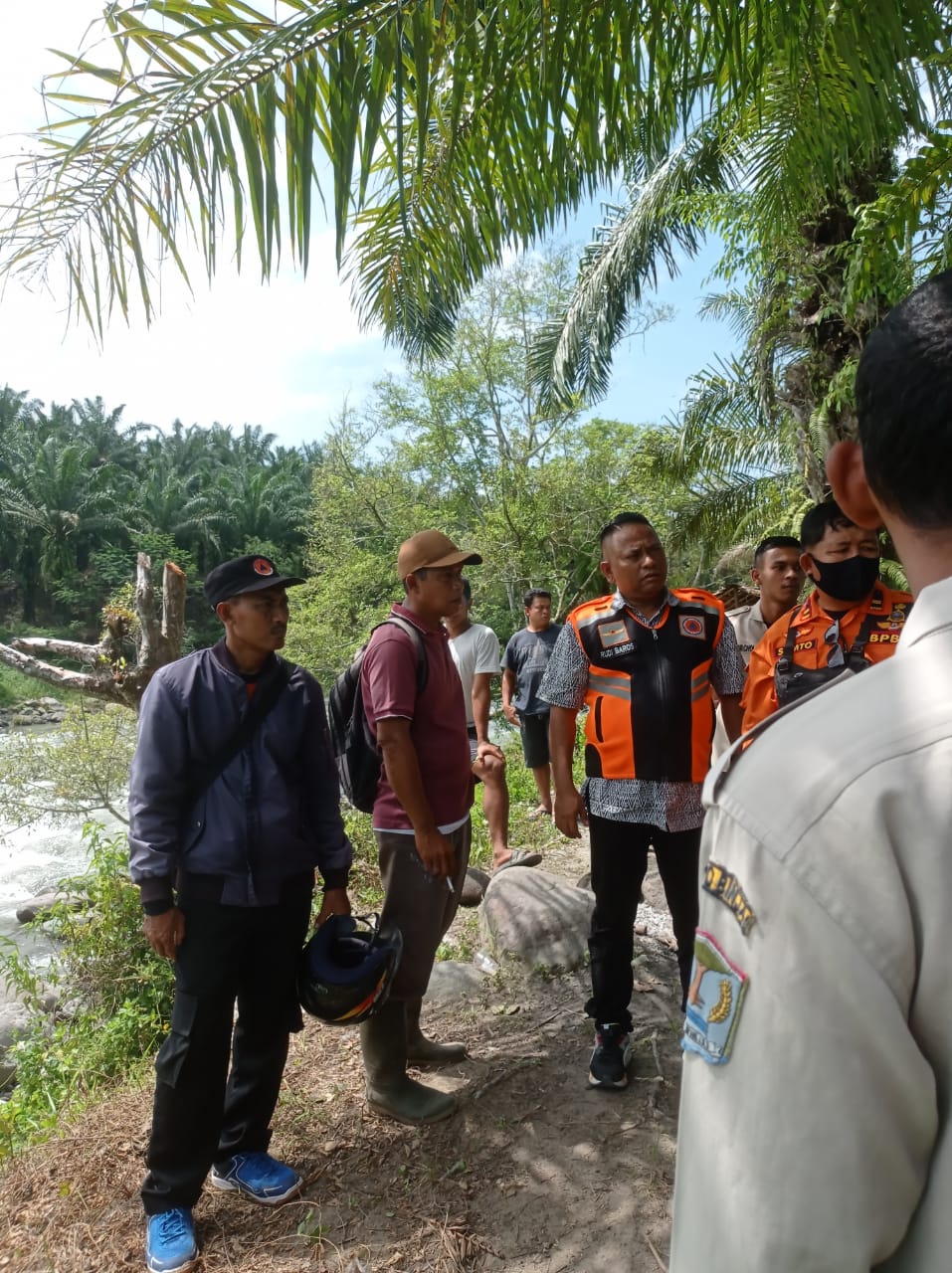 Pria Hanyut Terseret Arus Sungai Sei Bingei