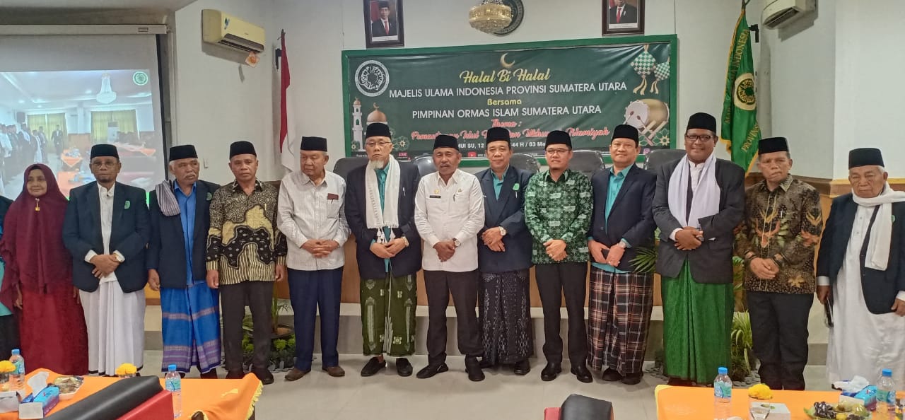 MUISU Gelar Halal Bihalal Bersama Pimpinan Ormas Islam Sumut