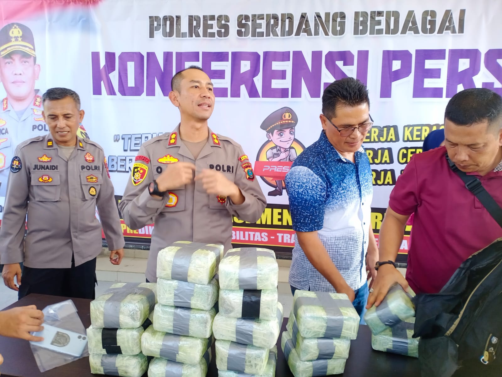 AKBP Oxy: Sabu 28 Kg Akan Diedarkan Di Medan