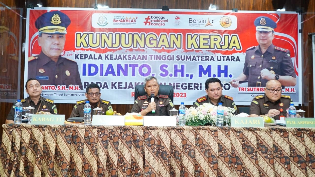 Kajatisu Ingatkan Seluruh Jajaran Kompak Dan Tangani Perkara Dengan Profesional