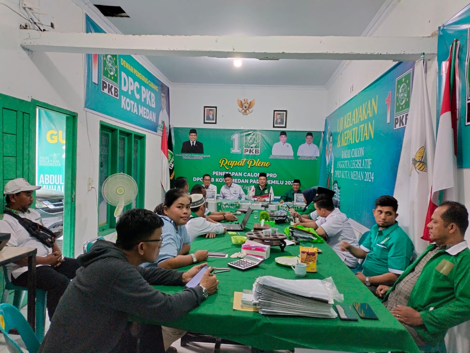 DPC PKB Kota Medan Tetapkan 50 Caleg Untuk Didaftarkan ke KPU Medan