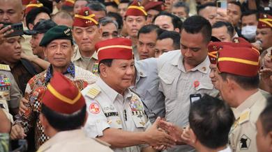 Prabowo Hadiri HBH PPIR