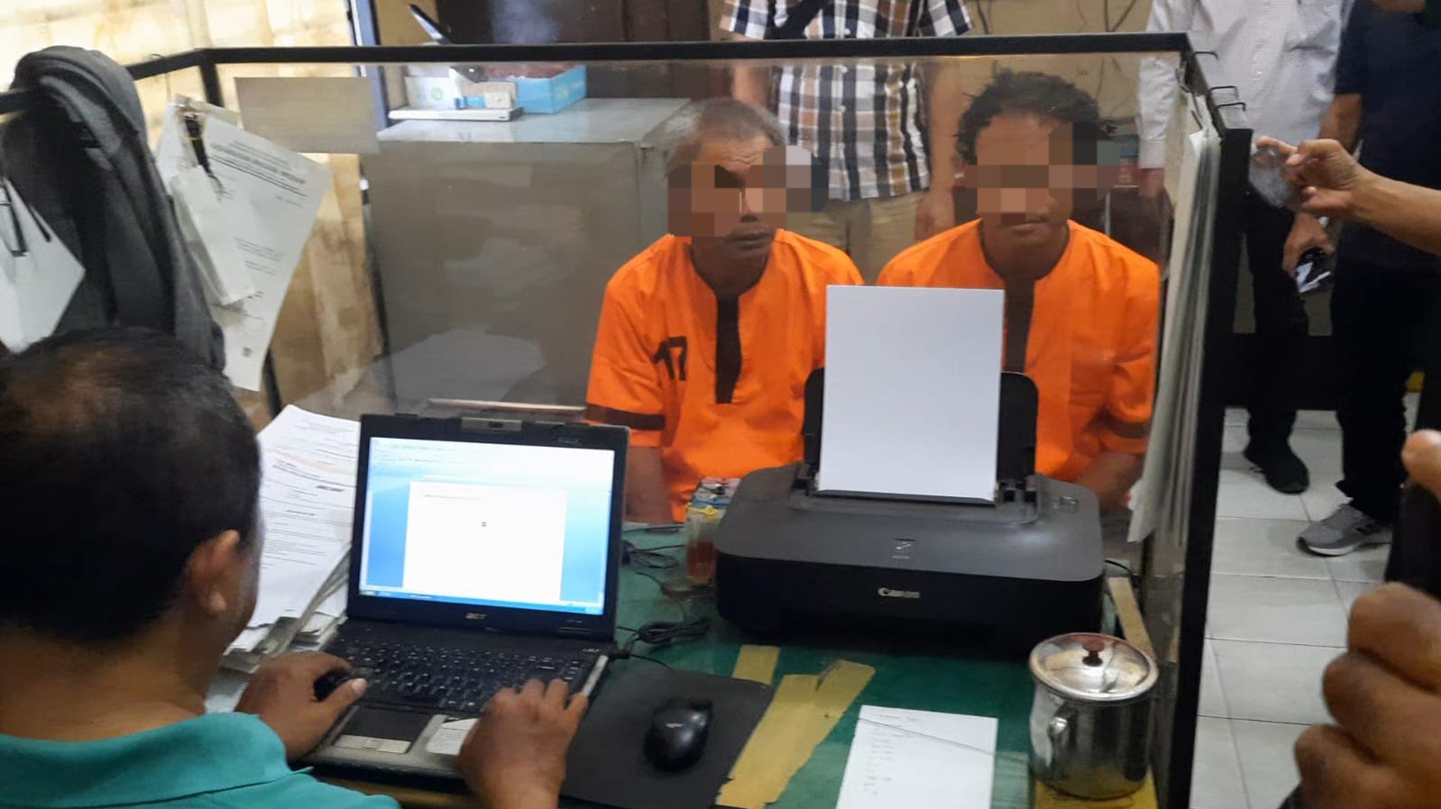 Bacok Anggota Polri, Bapak Dan Anak Diringkus