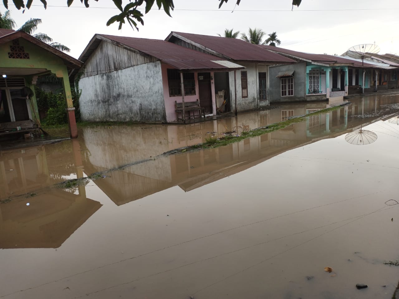 Lima Kecamatan Di Nagan Raya Terendam Banjir
