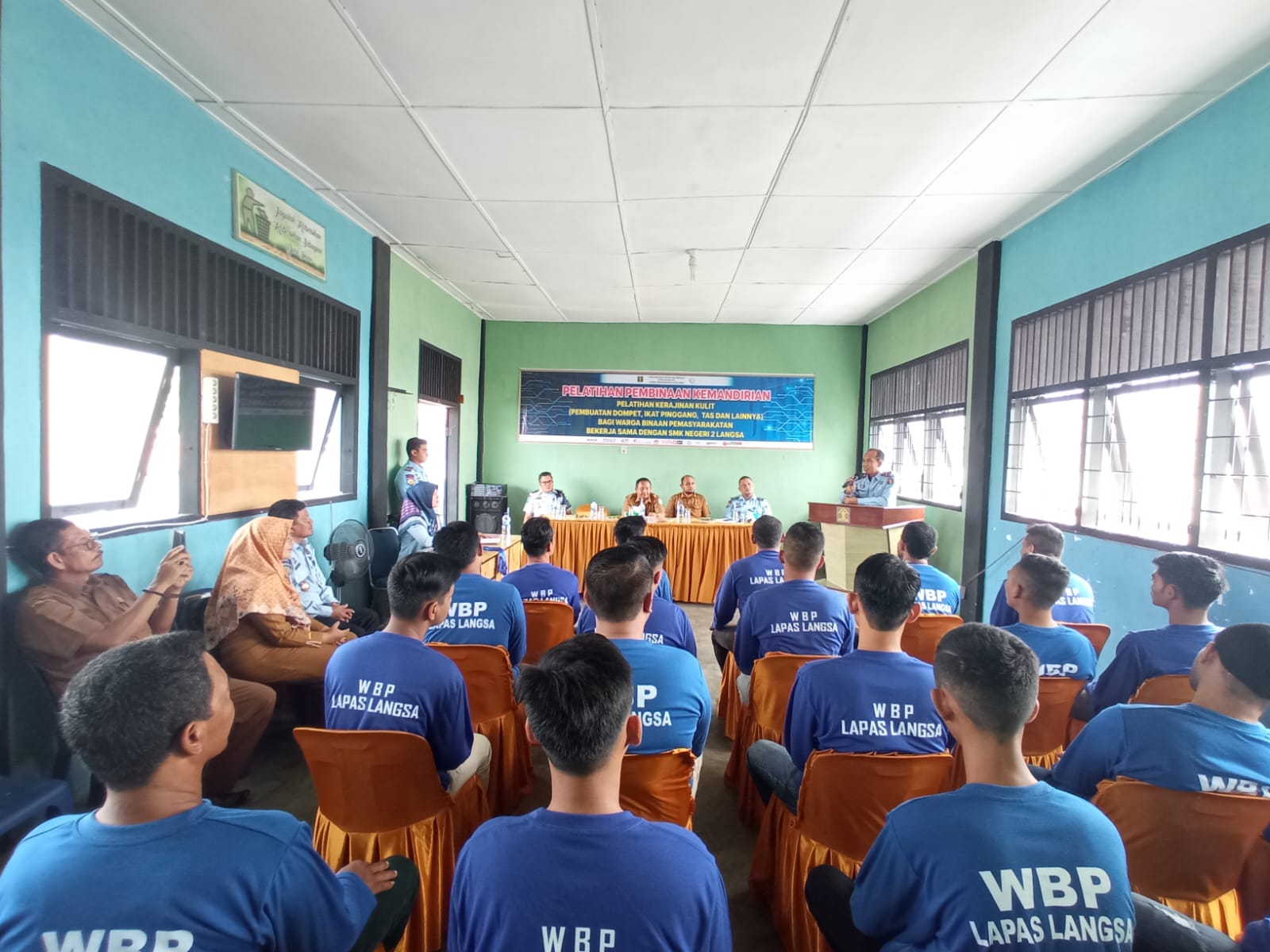 Tingkatkan Kemandirian, Lapas Langsa Berikan Pelatihan Kerajinan Ke WBP