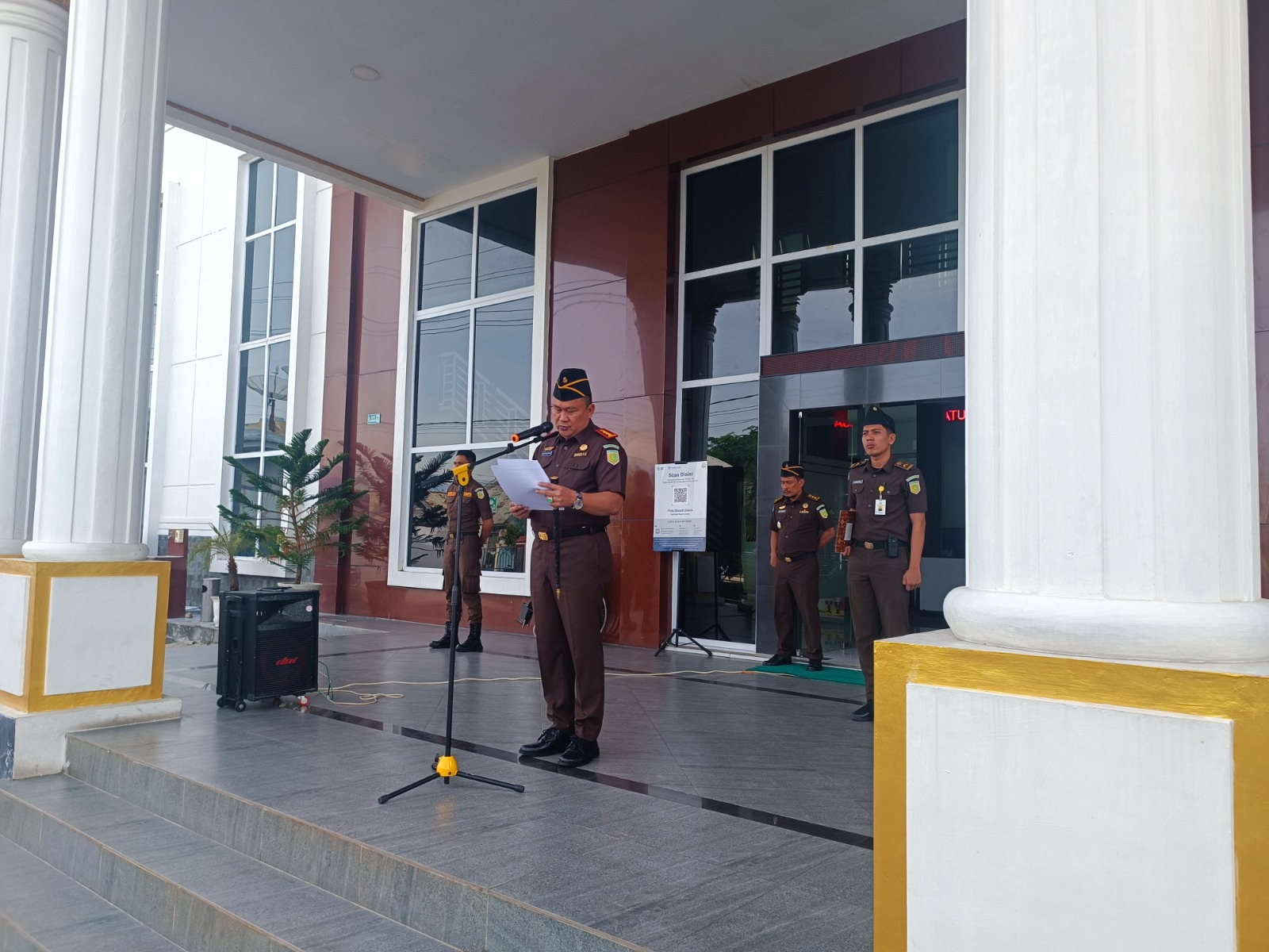Kajari Langsa Pimpin Upacara HUT Ke-72 Persaja
