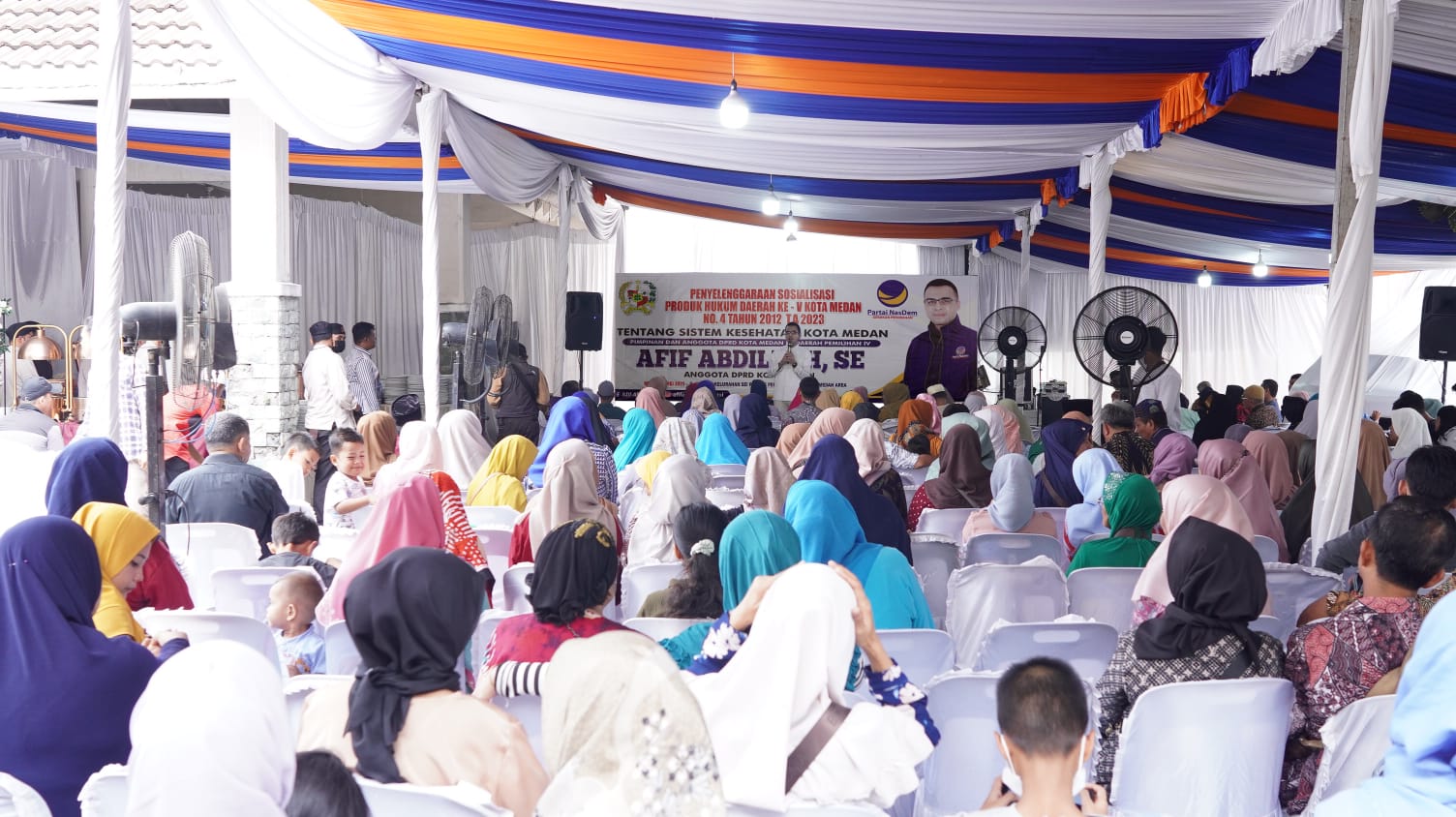 Afif Abdillah Minta Warga Medan Jaga Kesehatan Di Cuaca Ekstrem