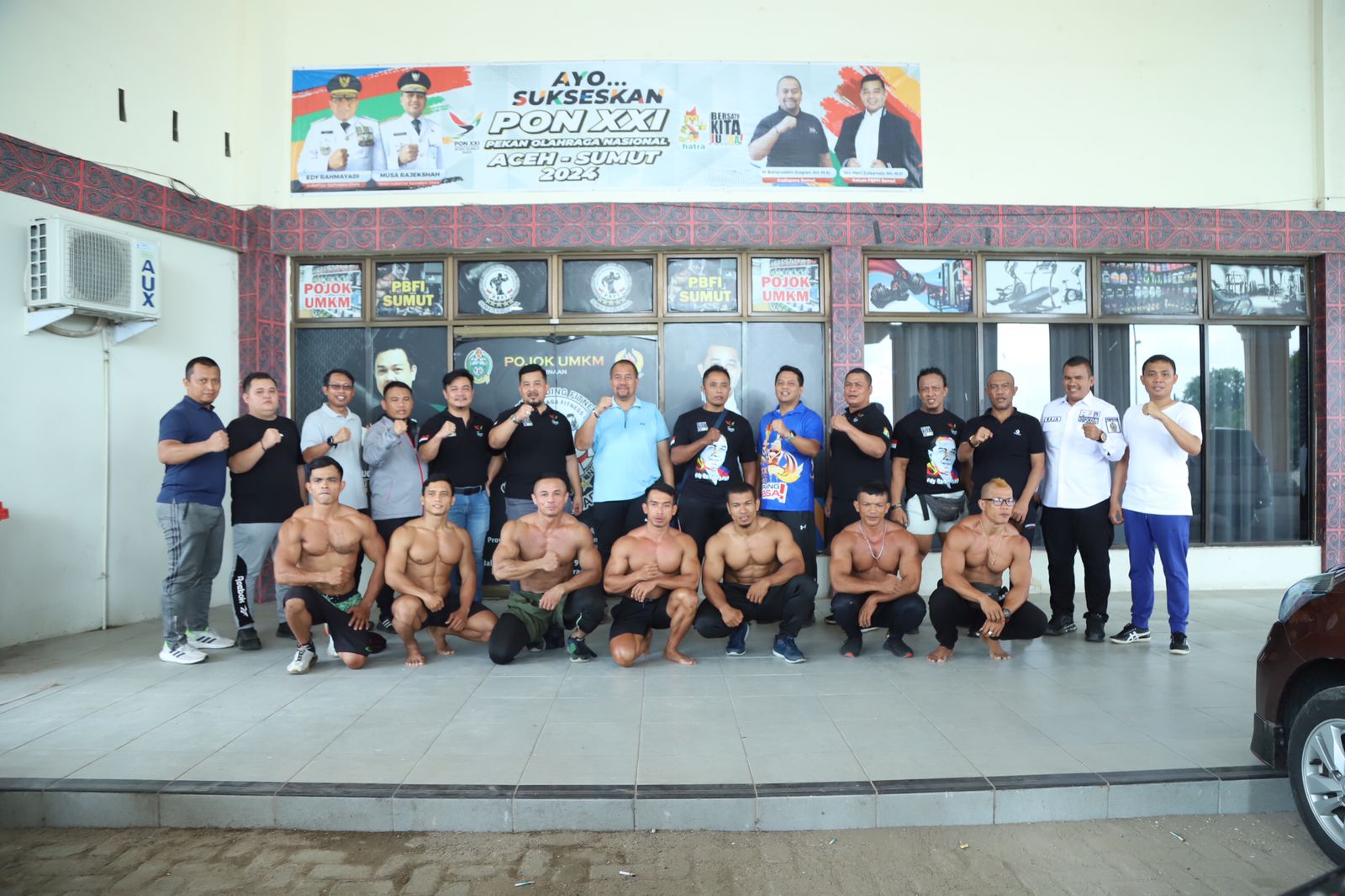 Kadisporasu Kunjungi Dan Motivasi Atlet Pelatda PON