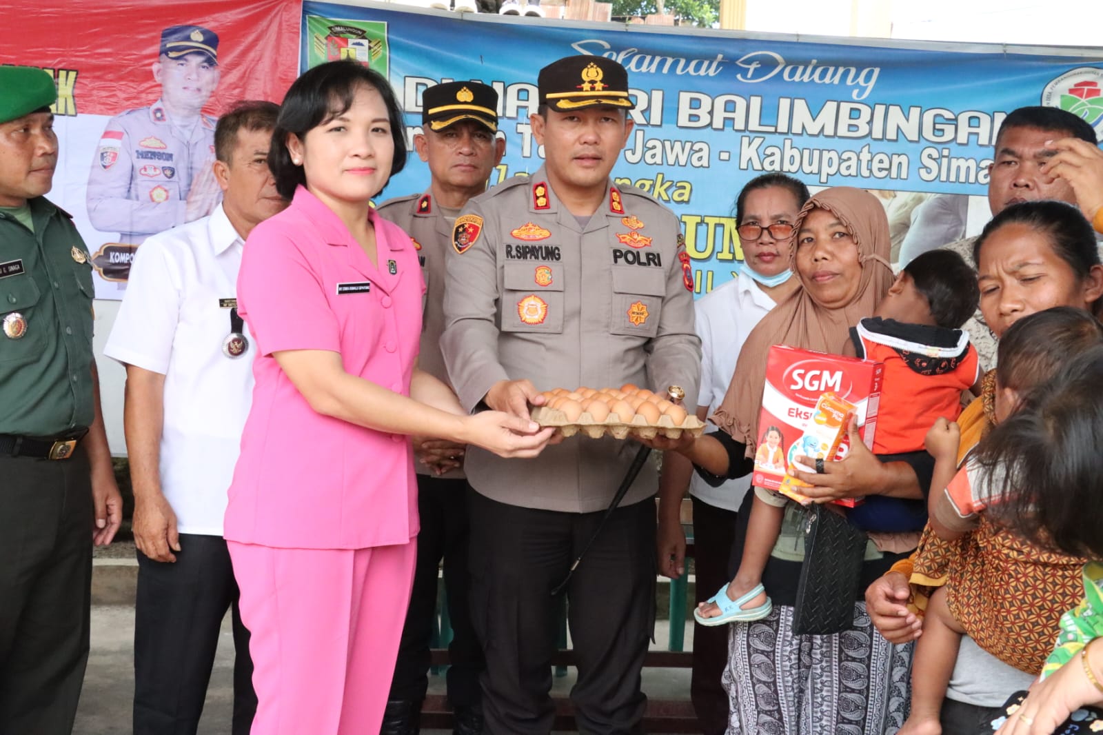 Kapolres Simalungun Harapkan Tingkat Kesadaran Masyarakat Antisipasi Stunting Meningkat