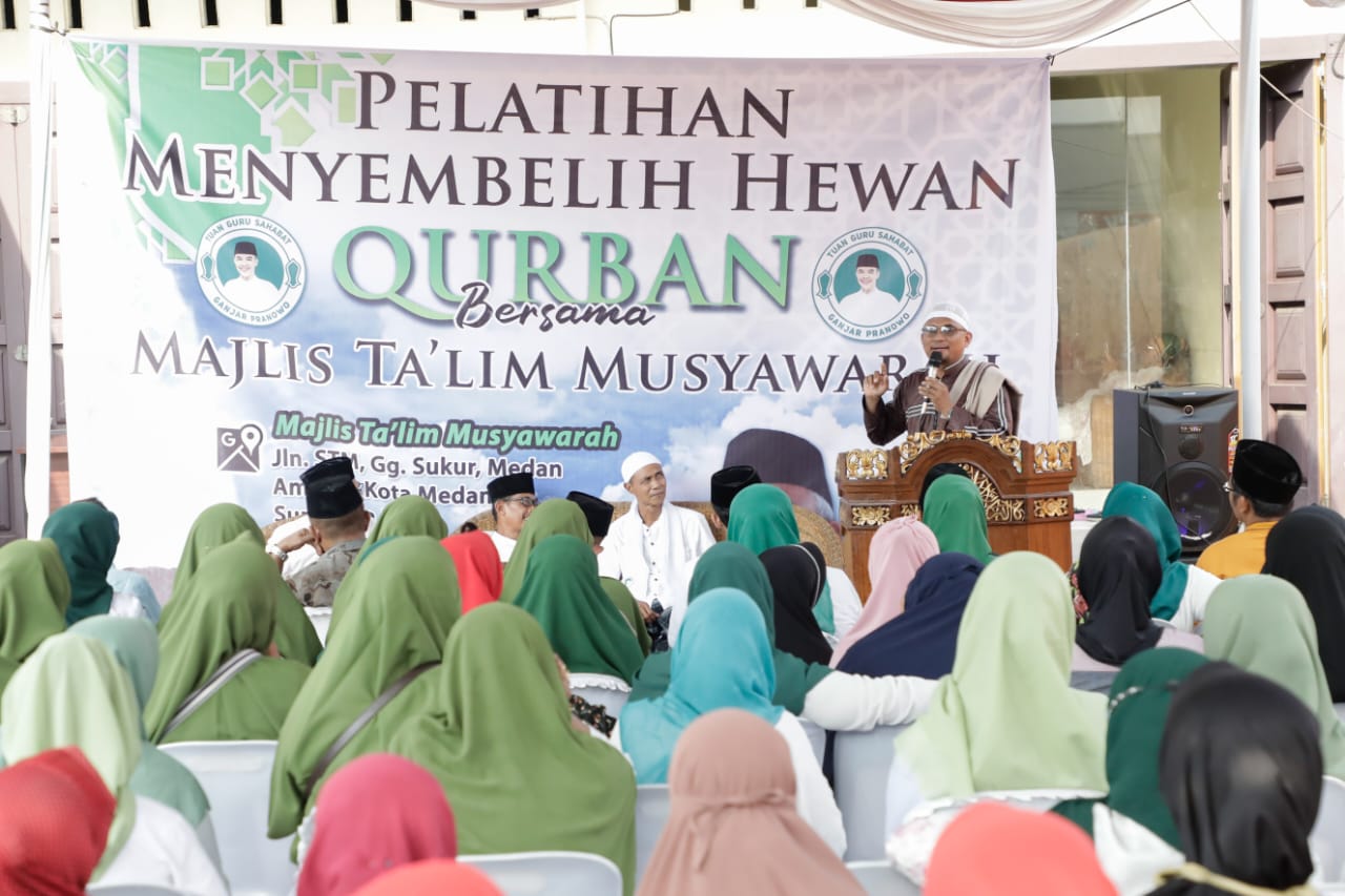 Tuan Guru Sahabat Ganjar Gelar Pelatihan Menyembelih Hewan Kurban Jelang Iduladha