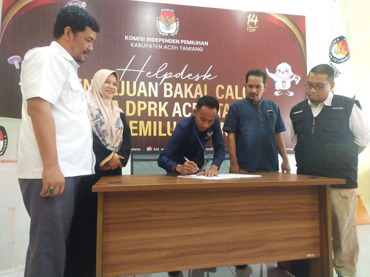 Partai Nasdem Aceh Tamiang Resmi Daftarkan Bacaleg