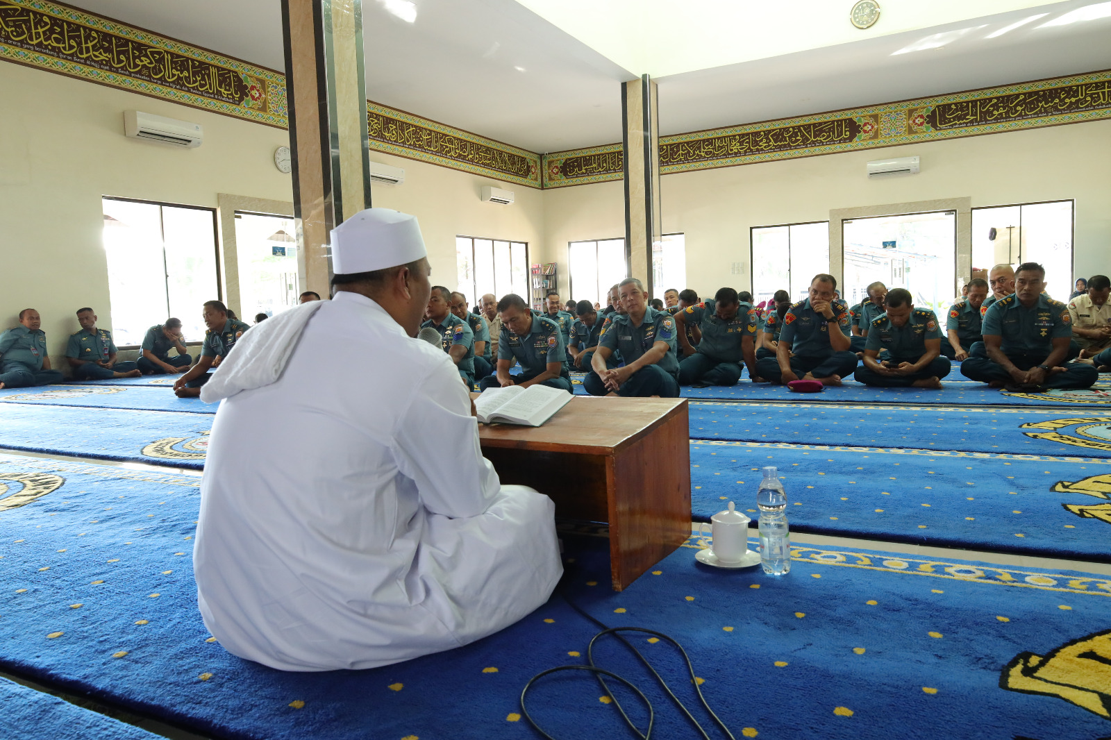 Tingkatkan Iman Dan Taqwa, Prajurit Dan ASN Lantamal I Laksanakan Kauseri Agama