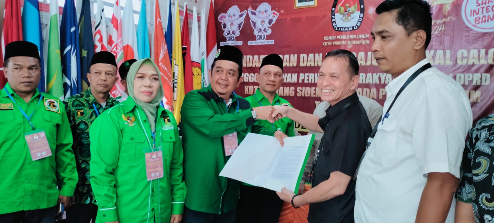 Daftar Bacaleg Ke KPU, PPP Optimis Raih Kursi Pimpinan DPRD Sidempuan
