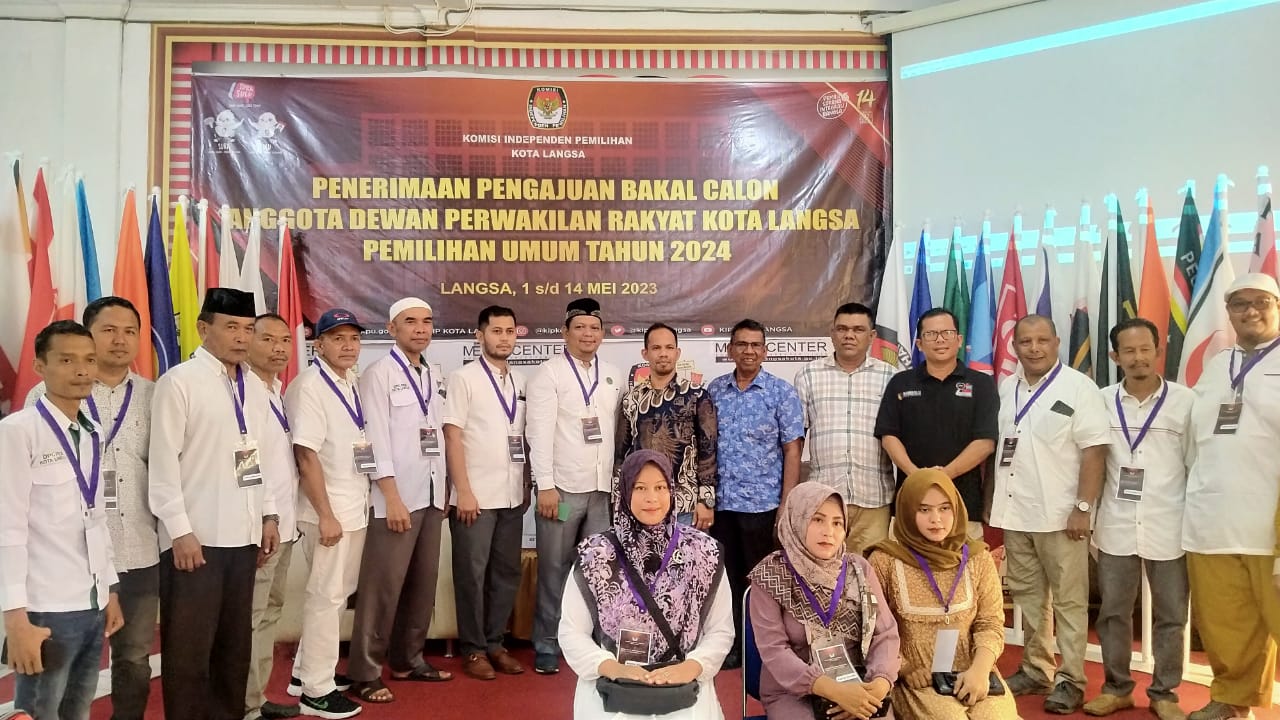 PKB Langsa Daftarkan 25 Bacaleg Ke KIP Langsa, Target 4 Kursi