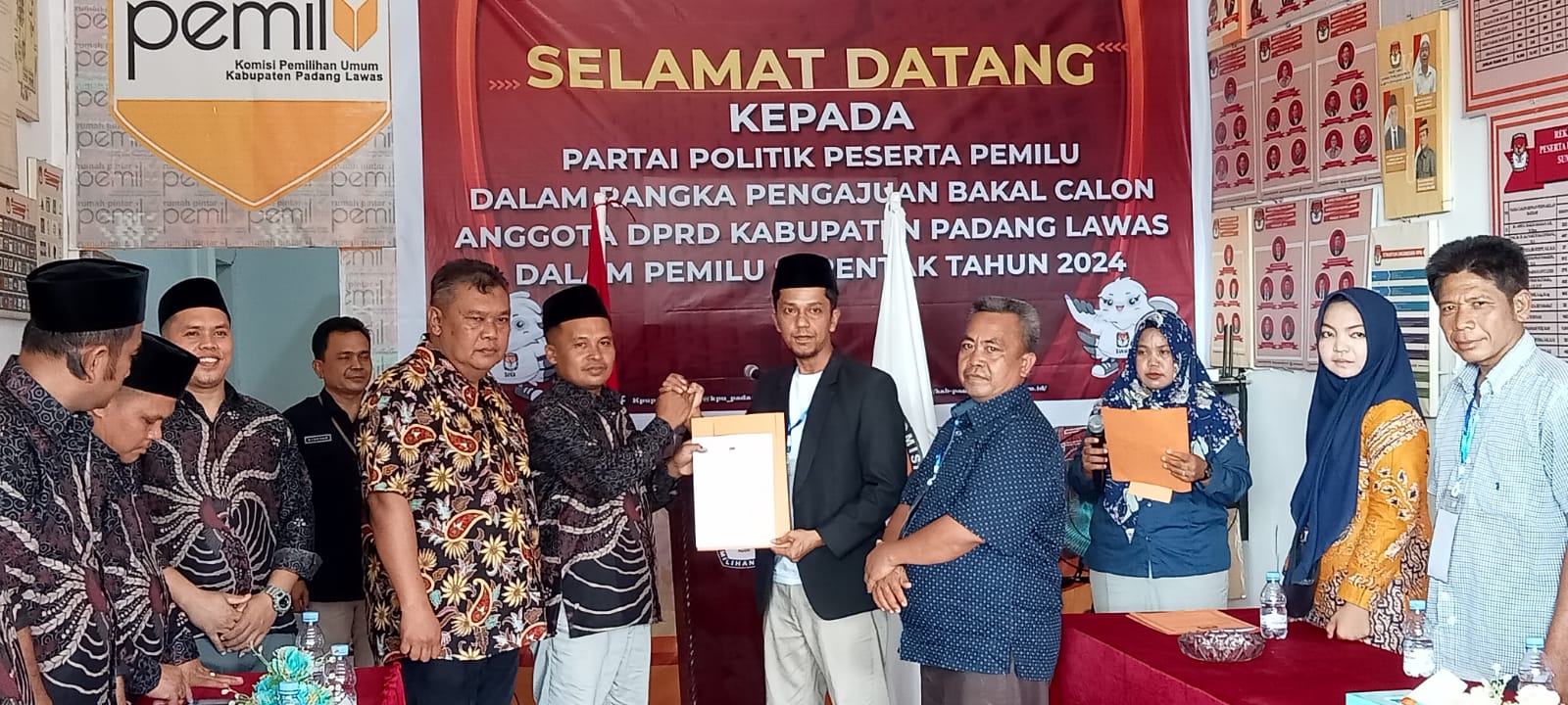 PKN Ajukan 30 Bacaleg Ke KPU Palas