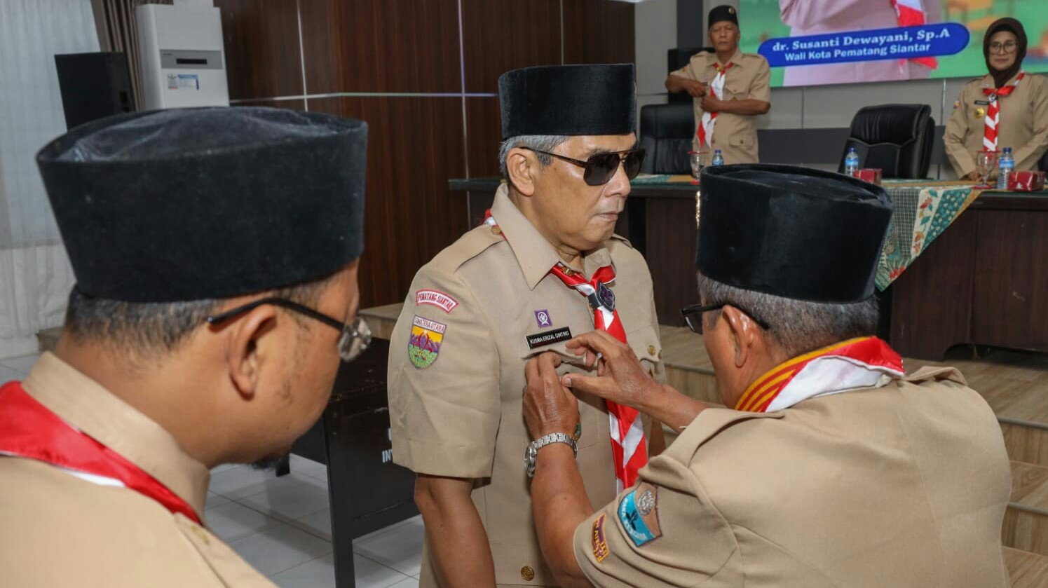 Kusma Erizal Ginting Ketua Kwarcab Gerakan Pramuka P.Siantar