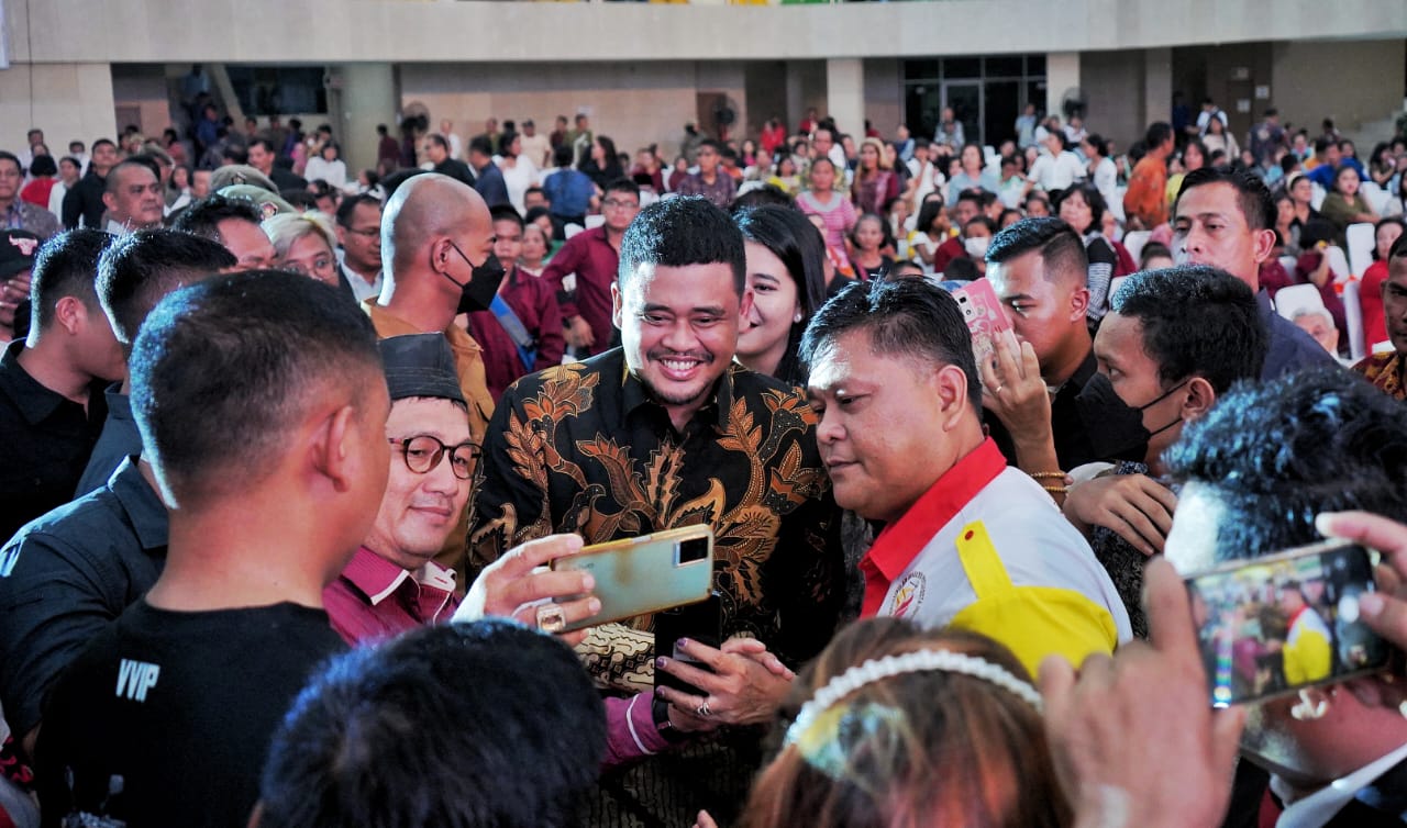 Dihadiri Ribuan Jemaat, Perayaan Paskah Oikumene Pemko Medan 2023 Berlangsung Meriah