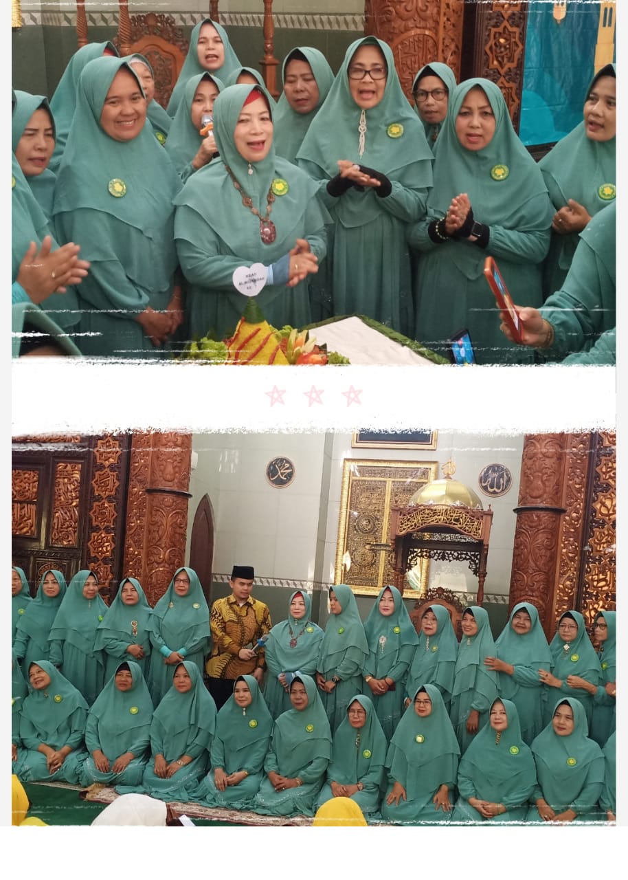 MT Al Mujahidah Gelar HBH Milad Pengukuhan Dan Tepung Tawar Calhaj