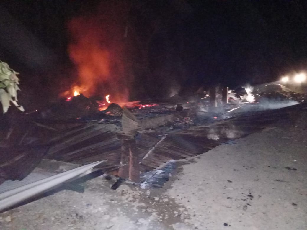 Gegara Korslet, Rumah Petani Ludes Terbakar